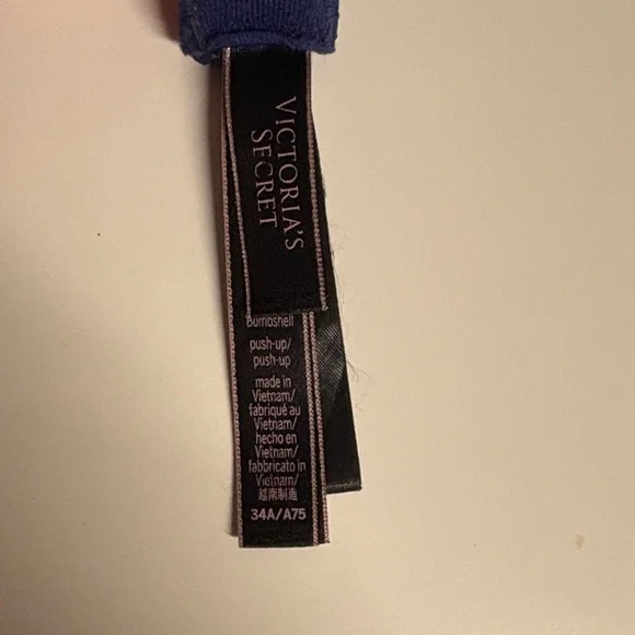 Victoria secret lace bombshell shine strap push up bra - Picture 2 of 8